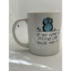 vintage coffee mug Russ Berrie “be grateful” Beaver Chipmunk Cup